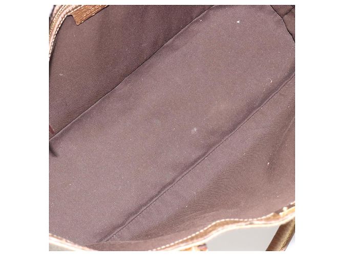 GUCCI Horsebit Tote Bag Leather Gold 137385 - vista 16