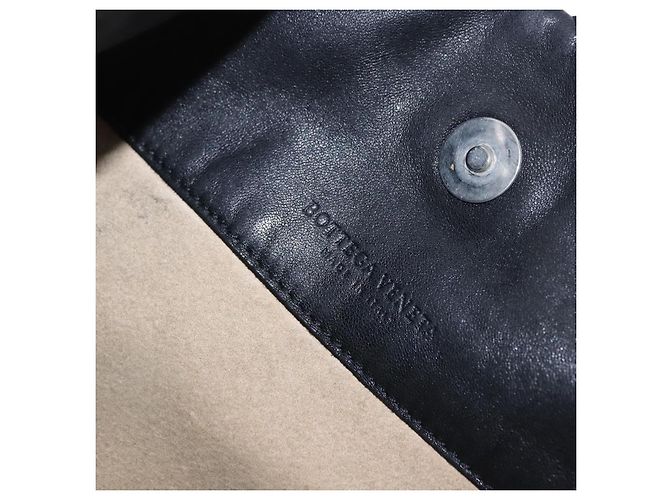 Bottega Veneta Naruto Knot Intrecciato Nappa Small Nero - vista 6