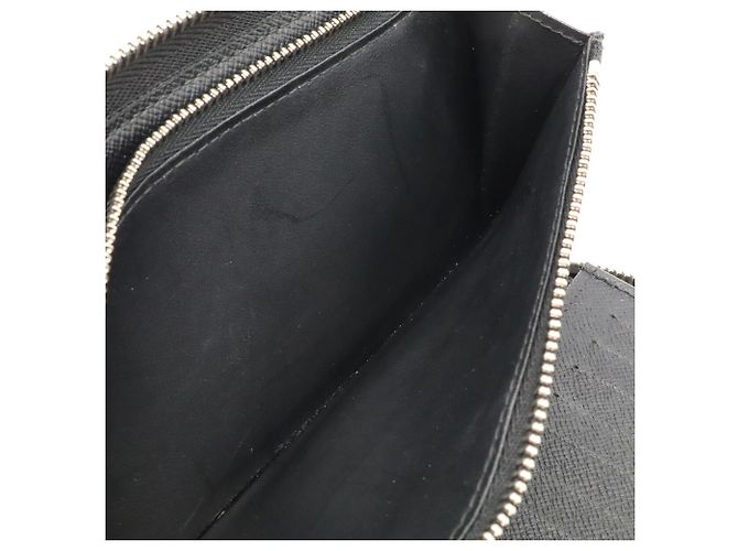 Louis Vuitton Monogram Macassar Zippy Long Wallet Brown Black - view 8