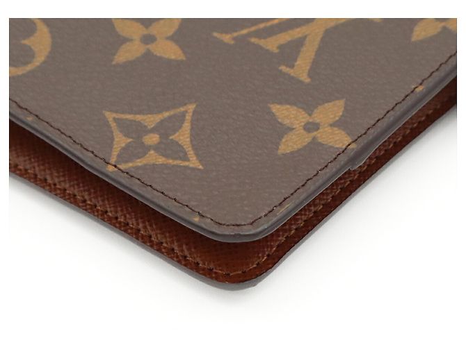 Louis Vuitton Monogram Agenda MM Notebook Cover Brown - view 4