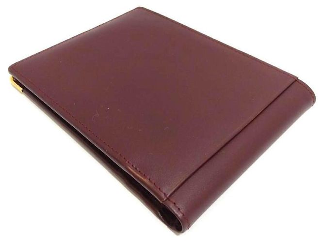 Cartier Must Line Bi-Fold Geldbörse Bordeaux - Ansicht 4