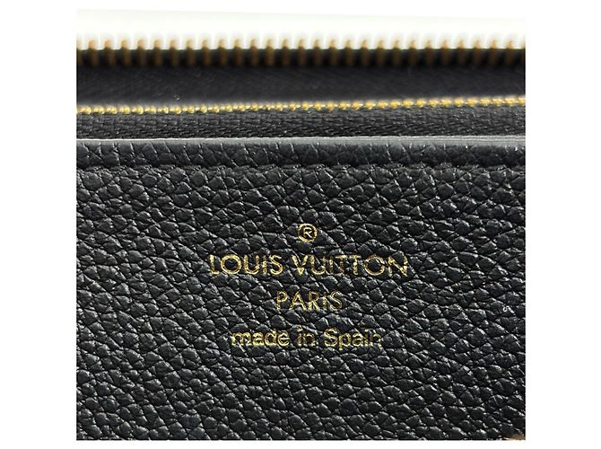 Louis Vuitton Portefeuille Clemence Long Wallet Nero - vista 10