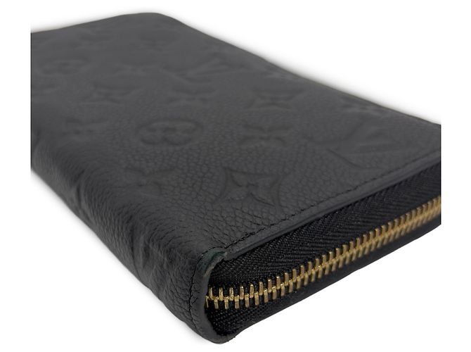 Louis Vuitton Portefeuille Clemence Long Wallet Nero - vista 3