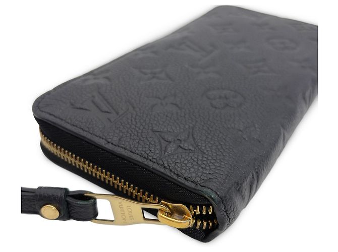 Louis Vuitton Portefeuille Clemence Long Wallet Nero - vista 4
