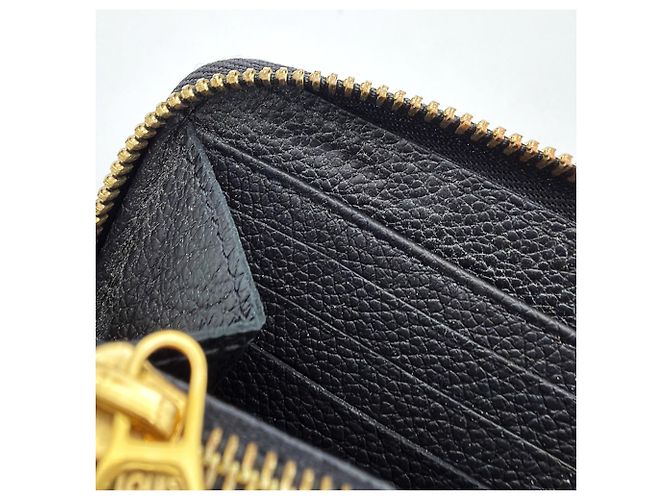 Louis Vuitton Portefeuille Clemence Long Wallet Nero - vista 9