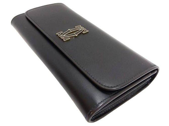 Cartera larga Cartier C de International Negro - vista 3