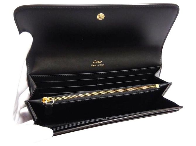 Cartera larga Cartier C de International Negro - vista 5