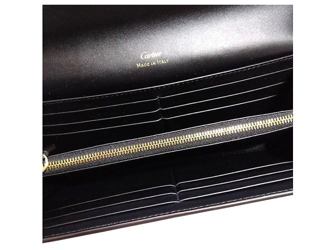 Cartera larga Cartier C de International Negro - vista 6