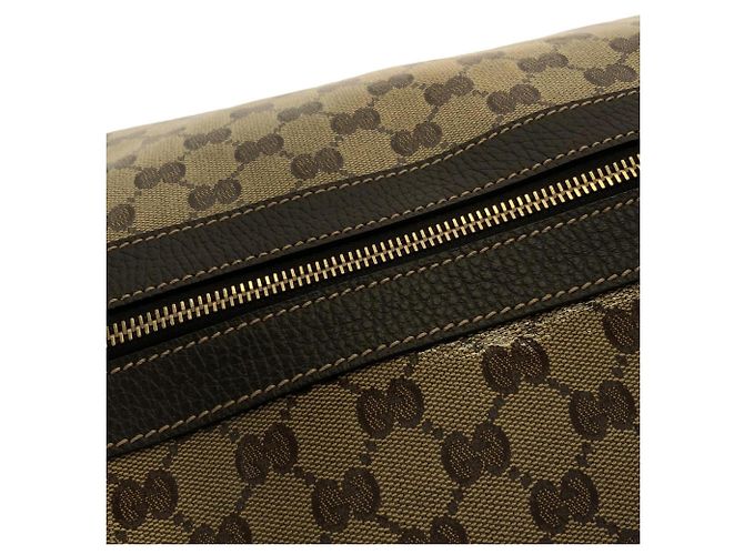 Borsa a tracolla Gucci 105669 FZIFG Marrone Beige - vista 7