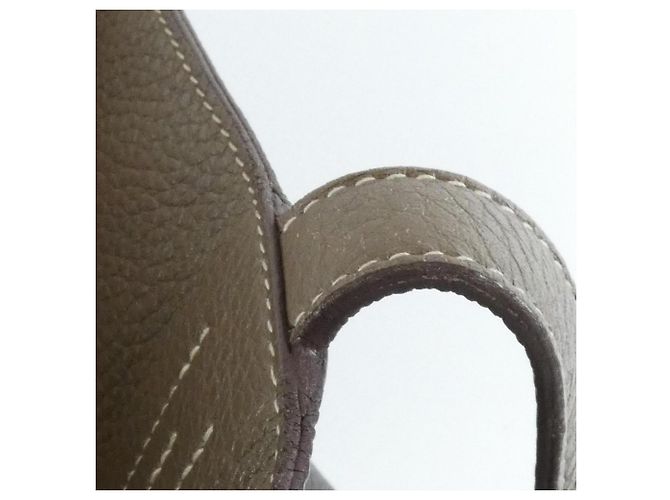 Hermès Hermes Double Sens Handtasche Beige Taupe - Ansicht 8