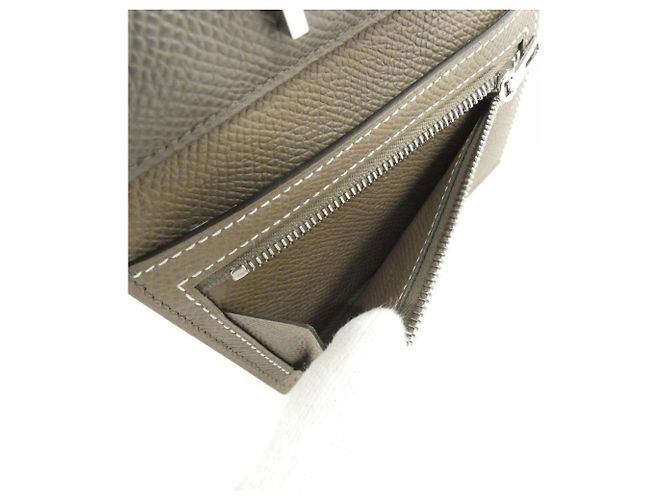 Hermès Hermes Bearn Combination Verso Wallet Taupe - view 10