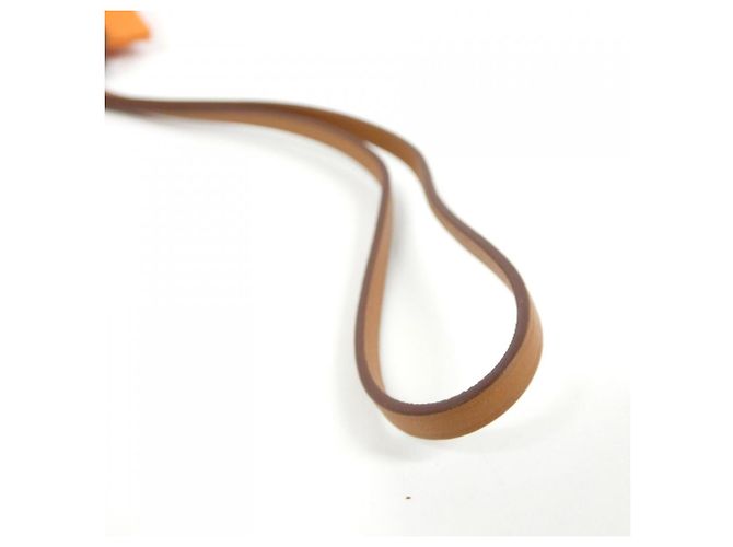 Hermès Hermes Sac Orange Handbag Charm Rot - Ansicht 6