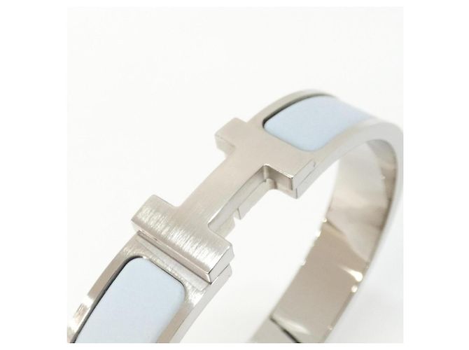 Hermès Pulsera Hermes Click H con colgante Azul - vista 3