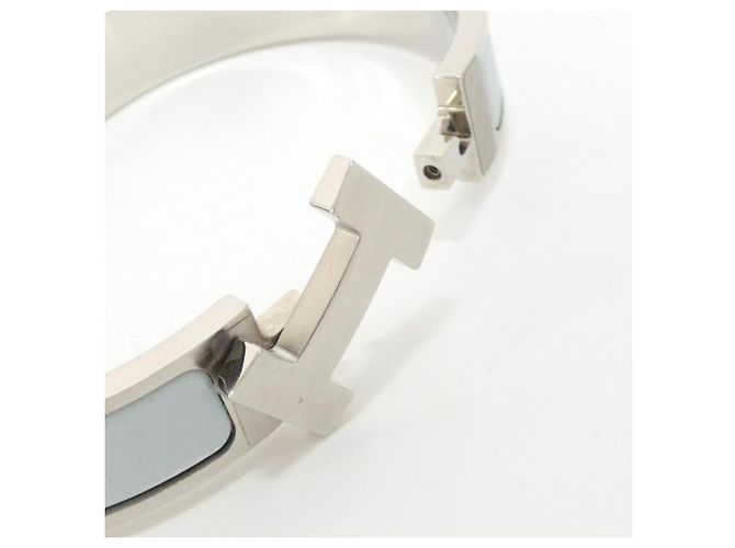 Hermès Pulsera Hermes Click H con colgante Azul - vista 4