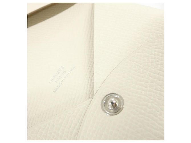 Hermès Tarjetero Hermes Calvi Blanco - vista 5