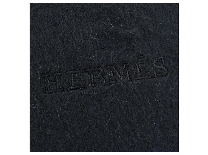 Hermès Foulard Hermes RECTO VERSO H393800T Marrone Nero - vista 4