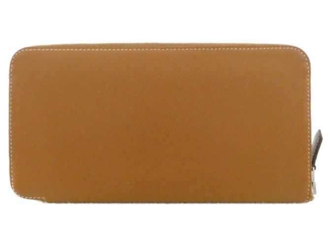 Hermès Hermes Animapolis Silk Long Wallet in Beige - view 2