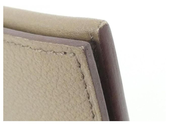 Hermès Hermes RMS Toutainman Verso 085234CK Long Bill Wallet Beige - vista 3