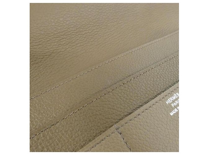 Hermès Hermes RMS Toutainman Verso 085234CK Long Bill Wallet Beige - vista 9