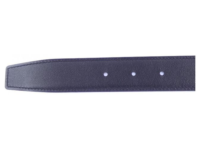 Hermès Hermes H AU CARRE Reversible Belt Brown Black - view 4