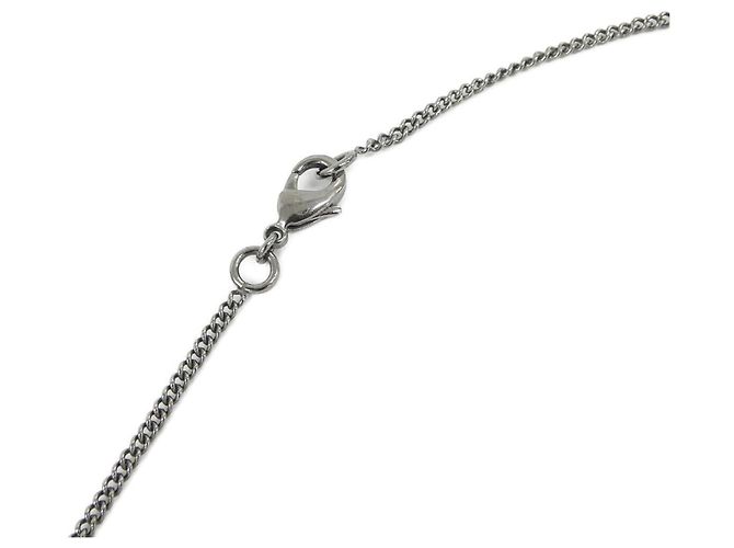 Collier Chanel 85261 Argenté Blanc Bordeaux - vue 3