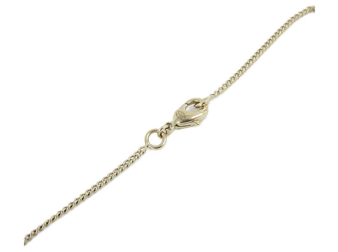 Collar Chanel 60212 Oro y Blanco Dorado - vista 5