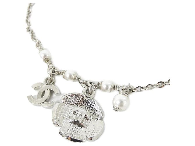 Chanel ABG891 Armband mit Anhängern Schwarz Silber Weiß - Ansicht 3