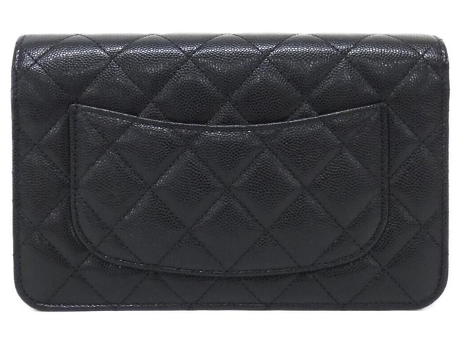 Portafoglio a catena Chanel AP3516 Nero - vista 2