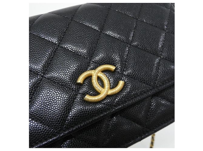 Portafoglio a catena Chanel AP3516 Nero - vista 4