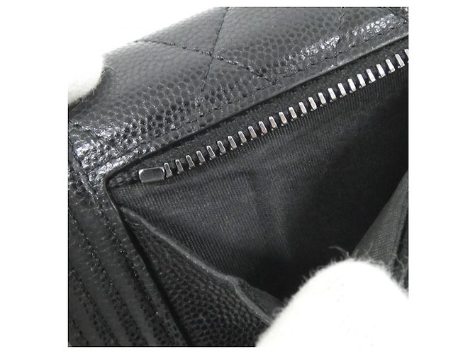 Chanel Boy Line 80734 Tri-Fold Wallet Black - view 9