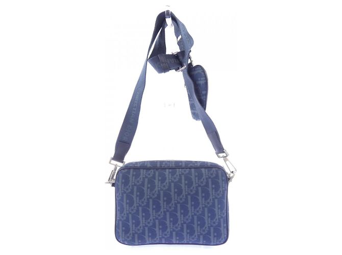 Borsa Saddle Christian Dior Dior Tears Blu navy - vista 3