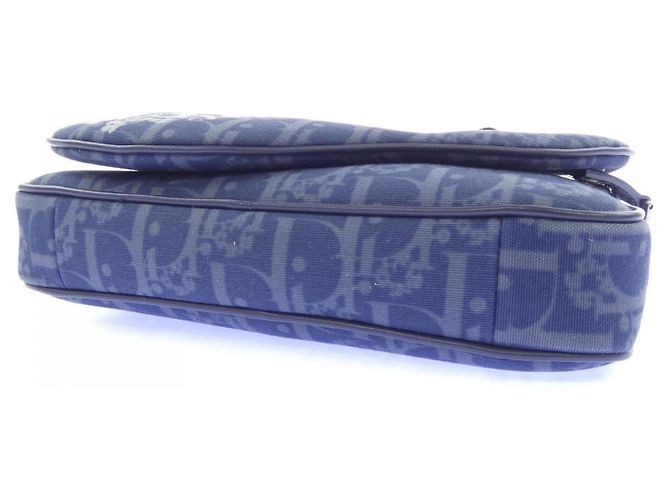 Borsa Saddle Christian Dior Dior Tears Blu navy - vista 4