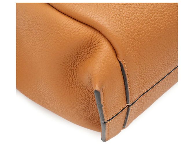 Borsa Tote Loewe Flamenco Knot Small Marrone - vista 4