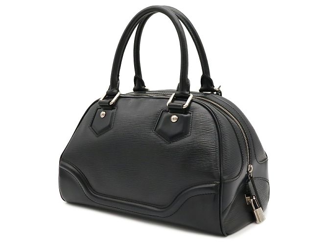 Bolso Louis Vuitton Epi Bowling Montaigne PM Negro - vista 3