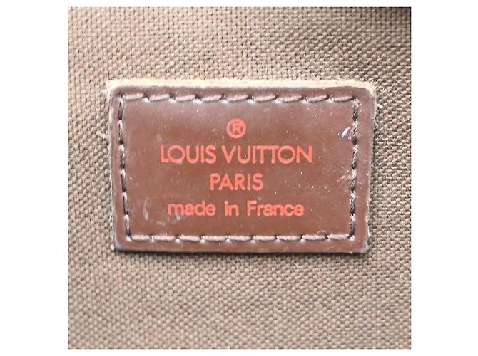 Louis Vuitton Melville Waist Damier Marrone - vista 4