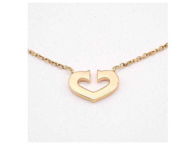 Pendente Cartier C Heart de Cartier Oro Giallo 18K D'oro - vista 5
