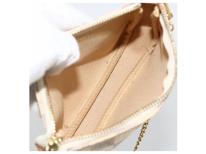 Louis Vuitton Pochette Accessoires Damier Mini Beige - Ansicht 5