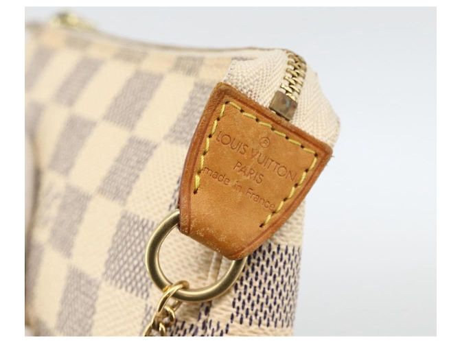 Louis Vuitton Pochette Accessoires Damier Mini Beige - Ansicht 6