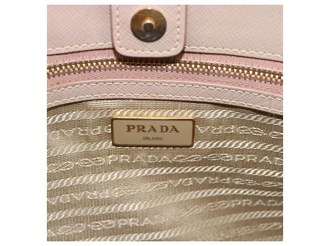 Prada Gardener's Saffiano Leather Medium Beige - vue 6