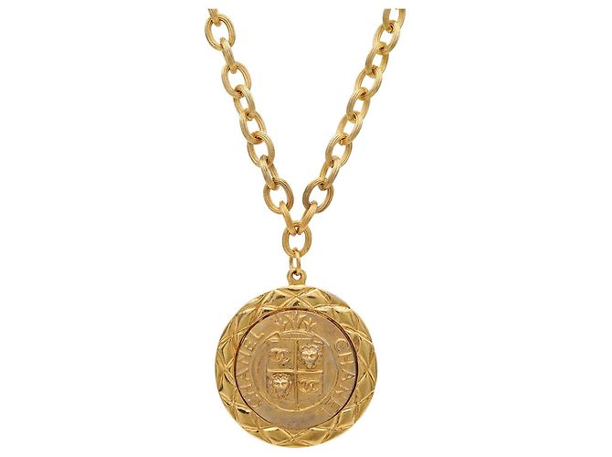 Chanel Medallion Coco Mark Lion Halskette Golden - Ansicht 2