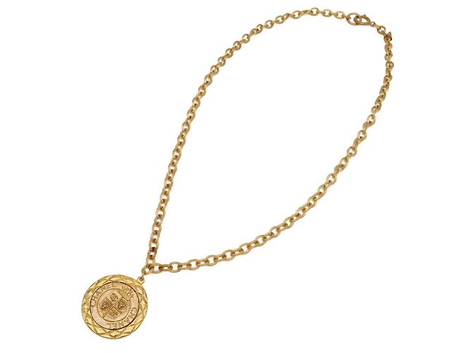 Chanel Medallion Coco Mark Lion Halskette Golden - Ansicht 3