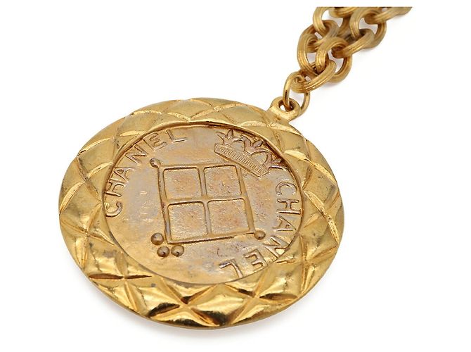 Chanel Medallion Coco Mark Lion Halskette Golden - Ansicht 5