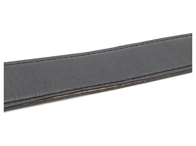 Hermès Cinturón Hermes H-Belt con hebilla H Castaño Negro - vista 6