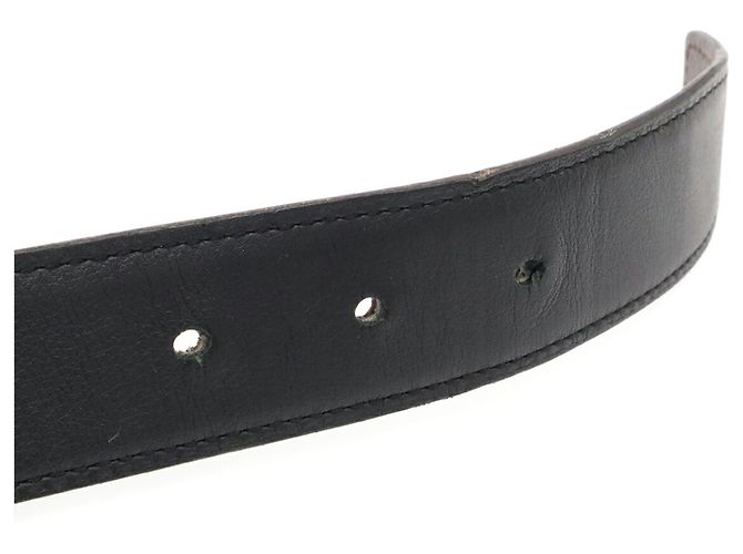 Hermès Cinturón Hermes H-Belt con hebilla H Castaño Negro - vista 7