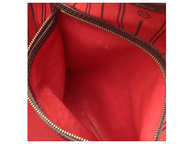 Bolso Tote Louis Vuitton Damier Neverfull MM Castaño - vista 10