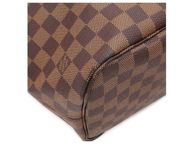 Bolso Tote Louis Vuitton Damier Neverfull MM Castaño - vista 4
