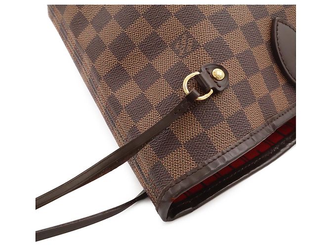 Bolso Tote Louis Vuitton Damier Neverfull MM Castaño - vista 5