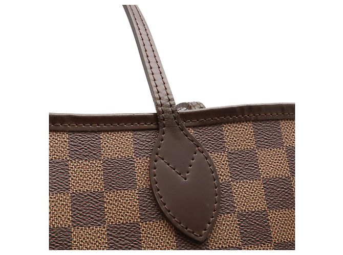 Bolso Tote Louis Vuitton Damier Neverfull MM Castaño - vista 7