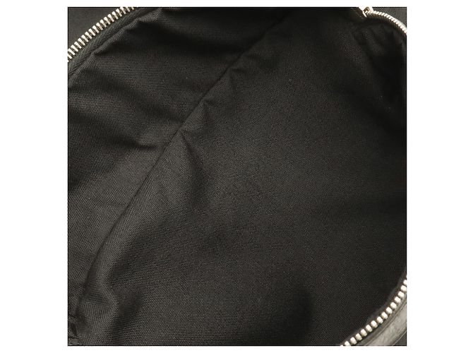 Yves Saint Laurent Canvas Leather Backpack Black - view 10
