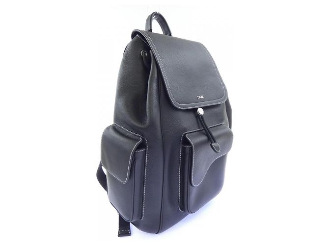 Zaino Christian Dior Dior SADDLE Nero - vista 2